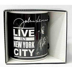 Live Nation John Lennon Mug - Live In New York City Coffee Cup 2010 Yoko Ono NIB